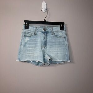 Favorite high rise shorts size 3 SO ripped detailing
